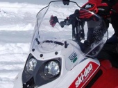 Ветровое стекло снегохода высокое BRP/Ski-Doo Skandic/Expedition/LEGEND/Tundra/TOURING 300/550/800 517303440 12-9865