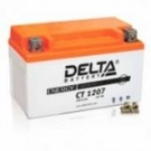 Гелевый аккумулятор Delta CT 1207 12V/7Ah (YTX7A-BS)