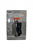 Колодки тормозные "Godzilla" FA617 Кевларо-карбон