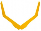 Суппорт стекла желтый BRP SkiDoo 860200092
