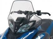 Ветровое стекло снегохода Yamaha APEX/Attak высокое с легкой тонировкой Powermadd COBRA 15640/10-11012
