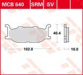 Тормозные колодки TRW MCB640SRM