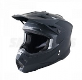 Шлем (кроссовый) Ataki JK801 Solid черный матовый XL