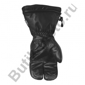 Рукавицы FXR Leather Claw с утеплителем Black M
