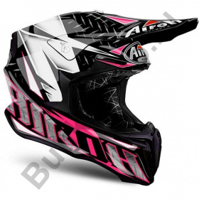Кроссовый шлем Airoh Twist Iron розовый L