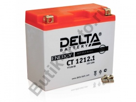 Гелевый аккумулятор Delta CT 1212.1 12V/12Ah (YT12B-BS)