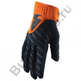 Перчатки для мотокросса Thor S20 Rebound сине-оранжевые XL