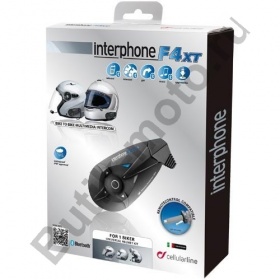 Мотогарнитура Bluetooth INTERPHONE 4 XT
