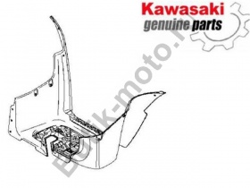 Подножка правая квадроцикла Kawasaki Brute Force 650/750 34028-0055-6Z