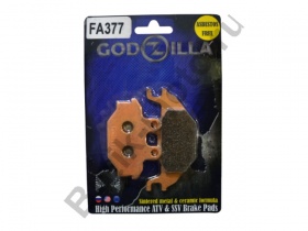 Колодки тормозные "Godzilla" FA377 керамика