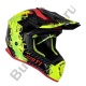 Шлем кроссовый JUST1 J38 Mask Hi-Vis желтый/красный/черный, S