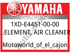 Воздушный фильтр Yamaha Viking 700 1XD-E4451-00-00