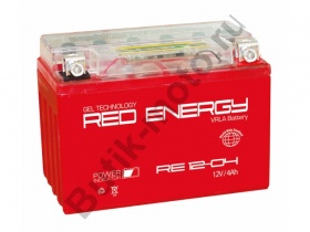 Гелевый аккумулятор Red Energy RE 12-04 12V/4Ah (YB4L-B, YB4L-A, YTX4L-BS)