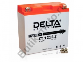 Гелевый аккумулятор Delta CT 1212.2 12V/14Ah (YT14B-BS)