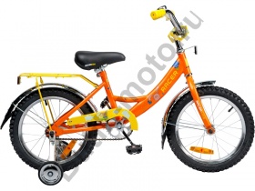 Детский велосипед Racer 916-16 желтый