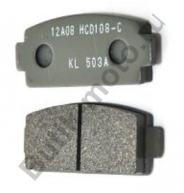  Колодки тормозные задние CF Z6 / Z8 9060-081010 