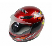 Шлем детский (интеграл) SAFEBET HF-908 красный S-XL