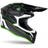 Кроссовый шлем Airoh Wraap Mood зеленый XS