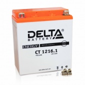 Гелевый аккумулятор Delta CT 1216.1 12V/16Ah (YTX16-BS, YB16B-A)