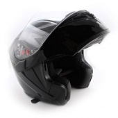Шлем модуляр ATAKI JK902 Solid черный глянцевый, S