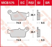Тормозные колодки TRW MCB575SI