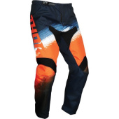 Детские штаны для мотокросса Thor Sector Vapor сине - оранжевые 24