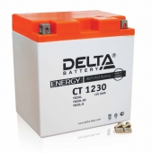 Гелевый аккумулятор Delta CT 1230 12V/30Ah (YTX30L, YТX30L-BS, YB30L-B)