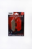 Колодки тормозные "Godzilla" FA645 Кевларо-карбон
