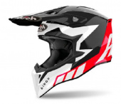 Кроссовый шлем Airoh Wraaap Reloaded Red Gloss S