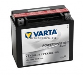 Аккумулятор VARTA AGM 12V 18Ah 250A  (YTX20L-BS, YTX20HL-BS, YB16L-B, YB18L-A)