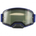 Очки для мотокросса ATAKI PRIME двойная магнитная прозрачная линза (синий