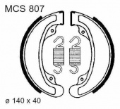 Тормозные колодки TRW MCS807
