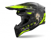 Кроссовый шлем Airoh Wraaap Darkness Matt XS
