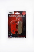 Колодки тормозные "Godzilla" FA642 Кевларо-карбон