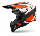 Кроссовый шлем Airoh Wraaap Feel Orange Matt S