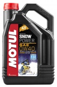 Моторное масло MOTUL Snowpower 4T 0W40 (4 л.)
