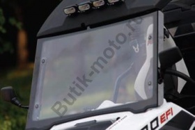 Ветровое стекло из термопластика квадроцикла Yamaha Rhino Quadrax 19-972015