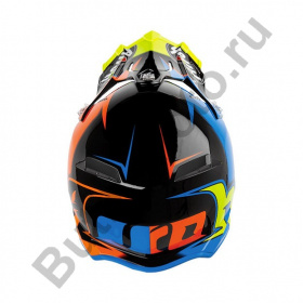 Кроссовый шлем Airoh Terminator Open Vision Slider Azure Gloss XS