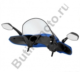 Стекло для квадроцикла универсальное с зеркалами ATV WindPro Viper Blue 0505-669
