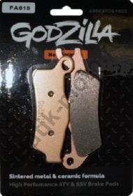 FA618 Тормозные колодки Godzilla