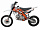 Питбайк KAYO BASIC K125 17/14 KRZ (механ. сцепл., кикстартер, 2024 г.) 
