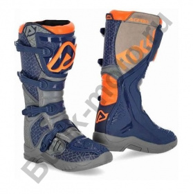 Мотоботы кроссовые Acerbis X-TEAM Blue/Grey, (р.44)
