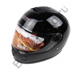 Шлем (интеграл) SAFEBET HF-112 матовый-черный S