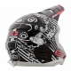 Кроссовый шлем EVS T5 Space Cowboy черный XL