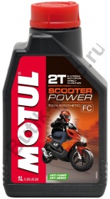 Моторное масло для 2-х тактных Scooter Power 2T 1L