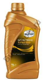 Масло для 4-х такт. двиг. Eurol Sportbike 15W-50 SH JASO MA 2 (синт.) 1л