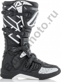 Мотоботы кроссовые Acerbis X-TEAM Black/White, (р.43)