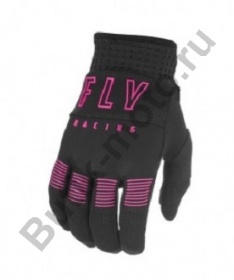 Перчатки FLY RACING F-16 (2021) черный/розовый, 5
