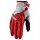 Детские перчатки для мотокросса Thor S20Y Spectrum серо-красные 2XS