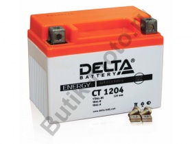 Гелевый аккумулятор Delta CT 1204 12V/4Ah (YB4L-B, YB4L-A, YTX4L-BS)